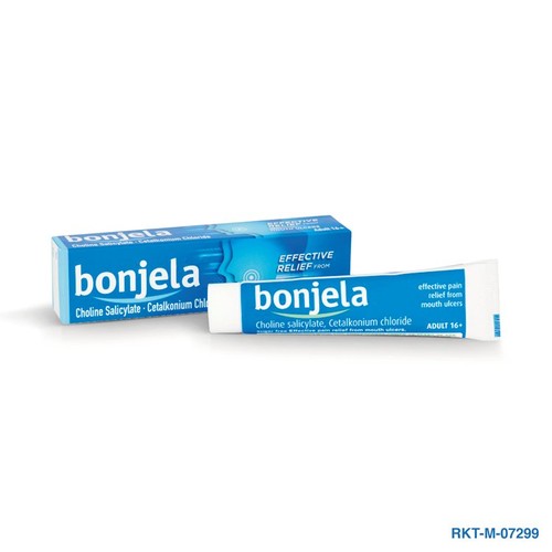 Bonjela Adult Mouth Ulcer Pain Relief Sugar Free Gel