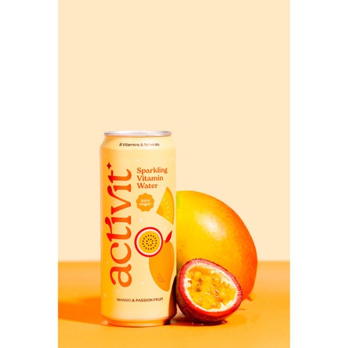 Activit Sparkling Vitamin Water Mango & Passionfruit