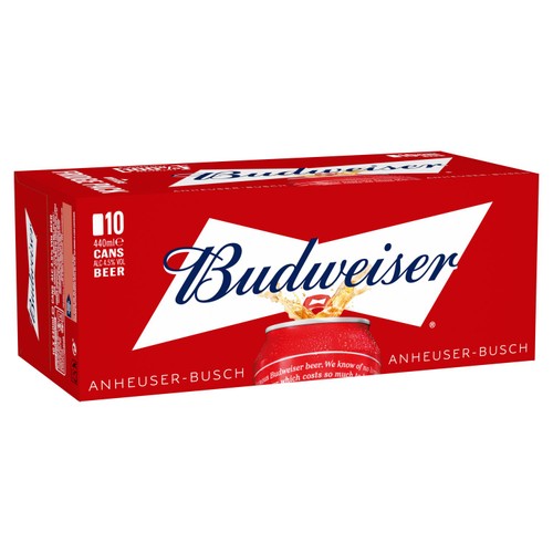 Budweiser Lager Beer Cans