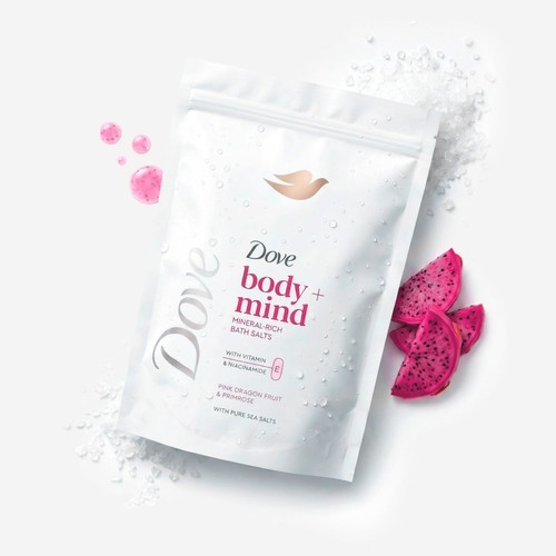 Dove Body & Mind Dragonfruit & Primrose Bath Salts