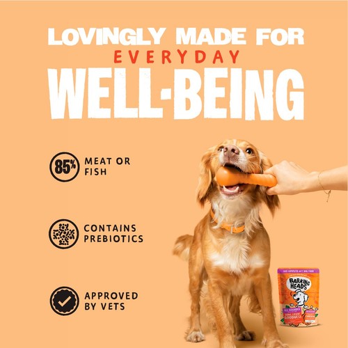 Barking Heads Bowl Lickin' Chicken Wet Dog Food Pouch