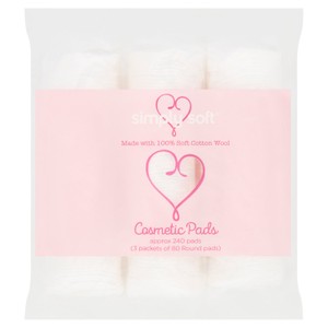 Simply Soft Cosmetic Round Pads Multipack