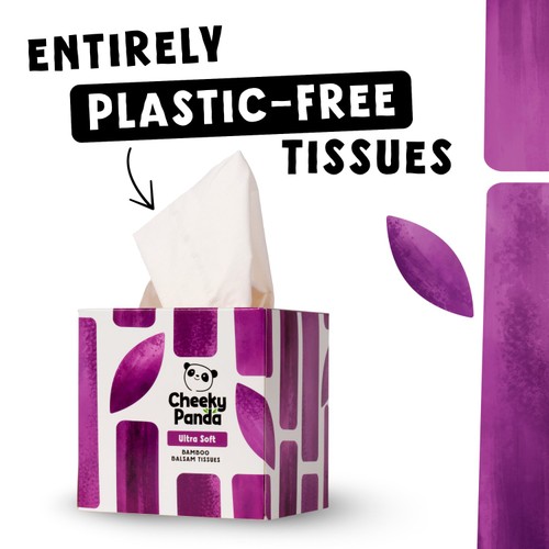 The Cheeky Panda Bamboo Balsam 4ply Cube Tissues