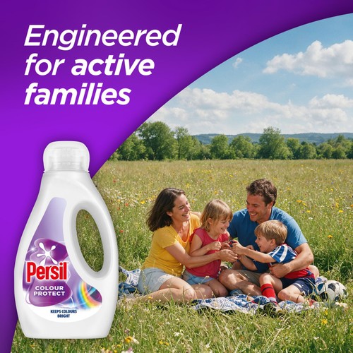 Persil Colour Protect Laundry Detergent Washing Liquid 53 Washes