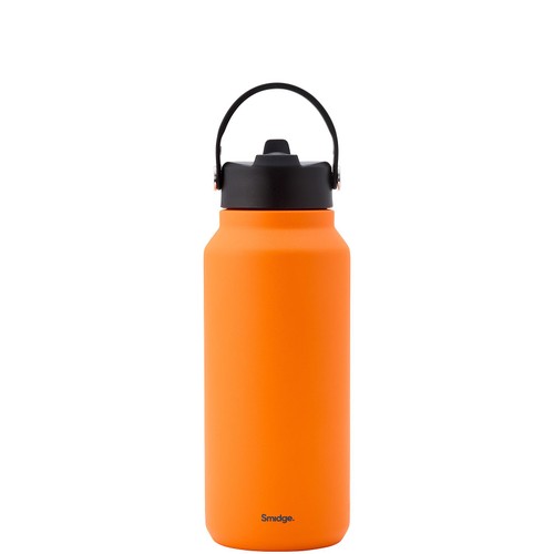 Smidge Flip Straw Bottle Citrus 900ml