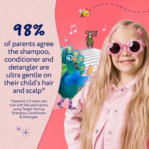 Childs Farm Tangle Taming Shampoo Strawberry & Mint
