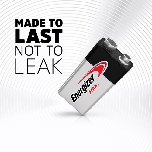 Energizer Max 9V Batteries, Alkaline