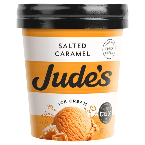 Jude's Salted Caramel Ice Cream
