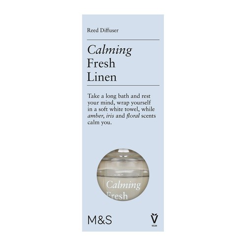 M&S Fresh Linen Reed Diffuser