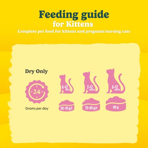 Go-Cat Kitten Chicken Turkey and Milk Dry Cat Food