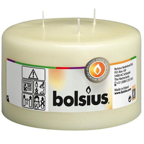 Bolsius 3 Wick Mammoth Candle 