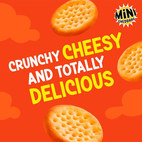 Jacob's Mini Cheddars Red Leicester Multipack Baked Snacks
