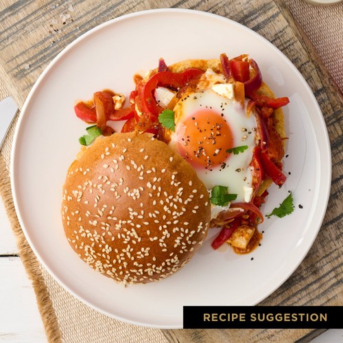 St Pierre Sliced Seeded Brioche Burger Buns