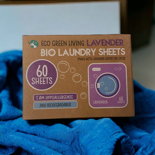 Eco Green Living Non-Bio Laundry Sheet Lavender