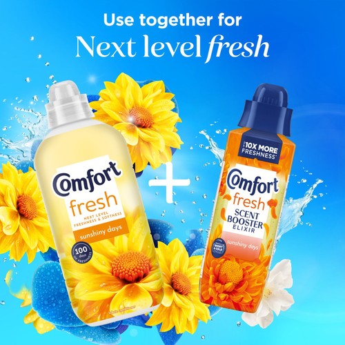 Comfort Fresh Sunshiny Days Fabric Conditioner 31 Washes