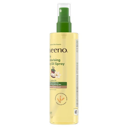 Aveeno Daily Moisturising Cocoa Butter and Vanilla Body Oil Spray