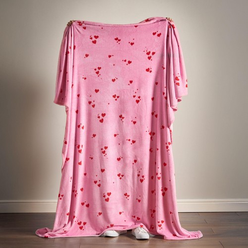 Catherine Lansfield Heart Throw