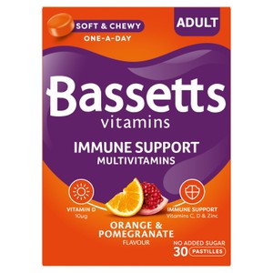 Bassetts Vitamins Adult Immune Support Orange & Pomegranate