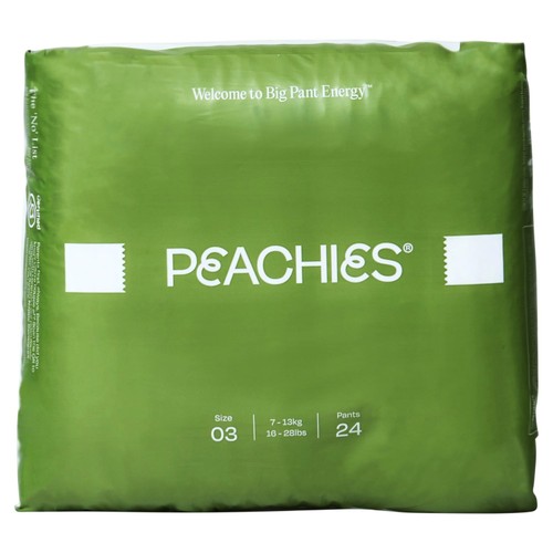 PEACHIES Premium Pants Size 03 (7-13kg), Single Pack