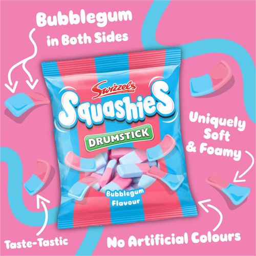 Swizzels Squashies Bubblegum