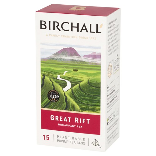 Birchall Great Rift Breakfast Blend - 15 Prism Tea Bags