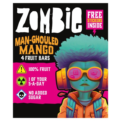 Zombie Fruit Bars Man-ghouled Mango Multipack