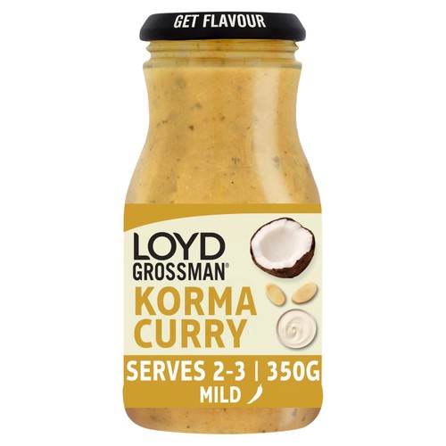 Loyd Grossman Korma Indian Curry Sauce