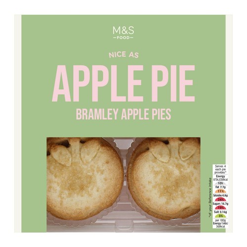 M&S Bramley Apple Pies