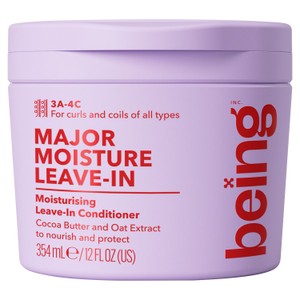 Being MAJOR MOISTURE Moisturising Leave-In Conditioner