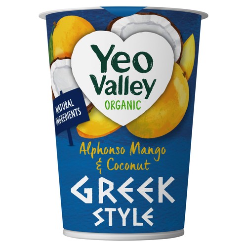 Yeo Valley Organic Alphonse Mango & Coconut Greek Style Yogurt
