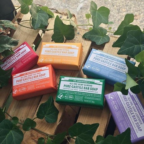 Dr. Bronner's Peppermint Organic Multi-Purpose Soap Bar