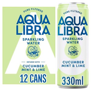 Aqua Libra Raspberry and Blackcurrant Infused Sparkling Water