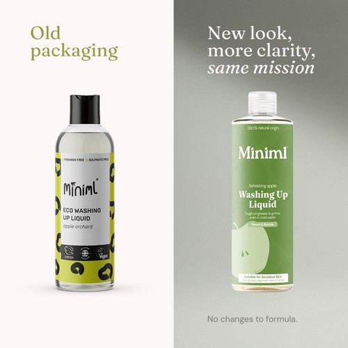 Miniml Washing Up Liquid Apple Orchard