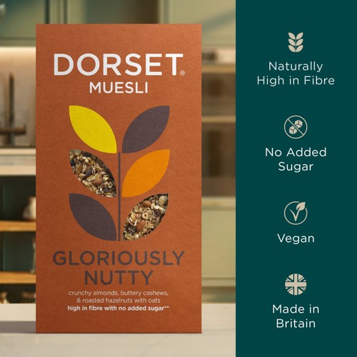 Dorset Cereals Gloriously Nutty Muesli Breakfast Cereal