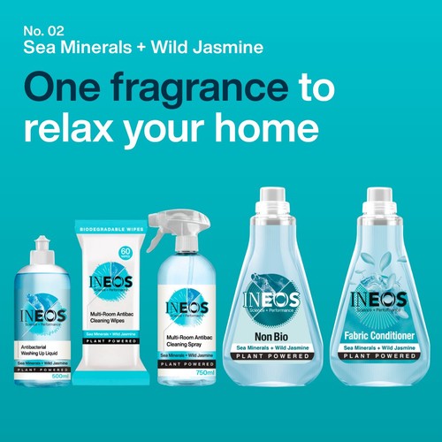 INEOS Antibac Multi-Room Spray Sea Minerals + Wild Jasmine