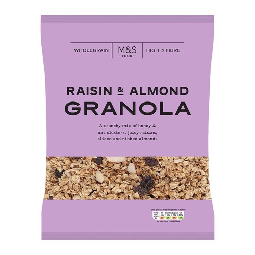 M&S Raisin Almond & Honey Granola