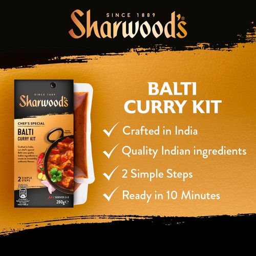 Sharwood's Balti Indian Curry Sauce Kit