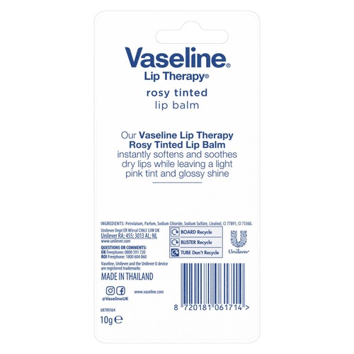Vaseline Rosy Tinted Lip Balm