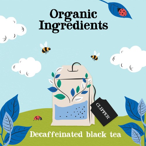 Clipper Organic Naturally Decaffeinated Tea Bags