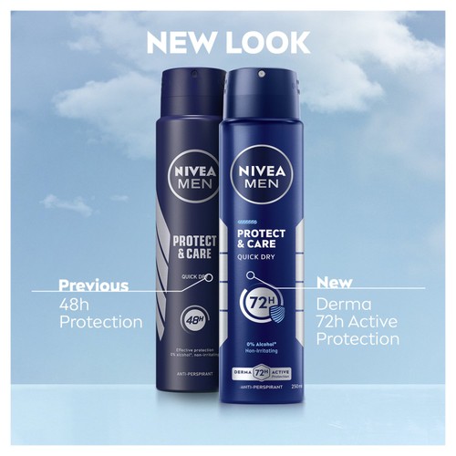 NIVEA MEN Protect & Care Anti-Perspirant Deodorant Spray 