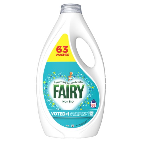Fairy Non Bio Washing Liquid For Sensitive Skin 63 Washes