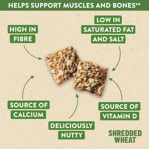 Shredded Wheat Bitesize Active Cereal
