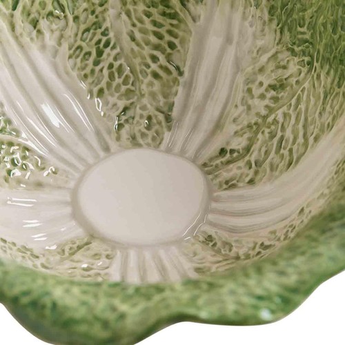 M&S Cabbage Large Serving Bowl, Forest Green