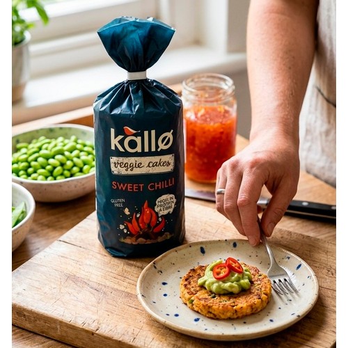 Kallo Veggie Cakes Sweet Chilli