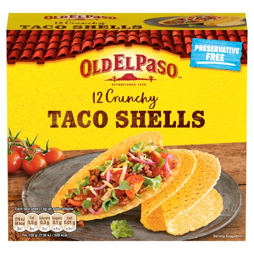 Old El Paso Crunchy Taco Shells