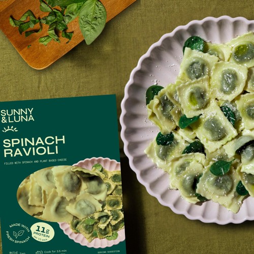 Sunny & Luna Spinach Ravioli