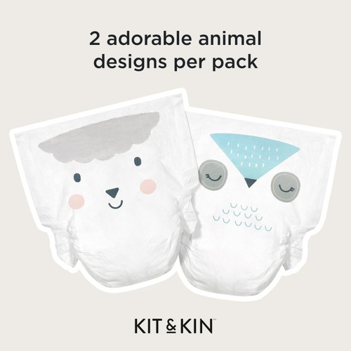 Kit & Kin Hypoallergenic Nappies Size 1 (2-5kg)