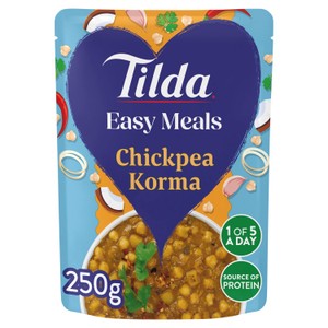 Tilda Easy Meals Chickpea Korma Pulses and Vegetables