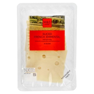 French Sliced Emmental 10 Slices