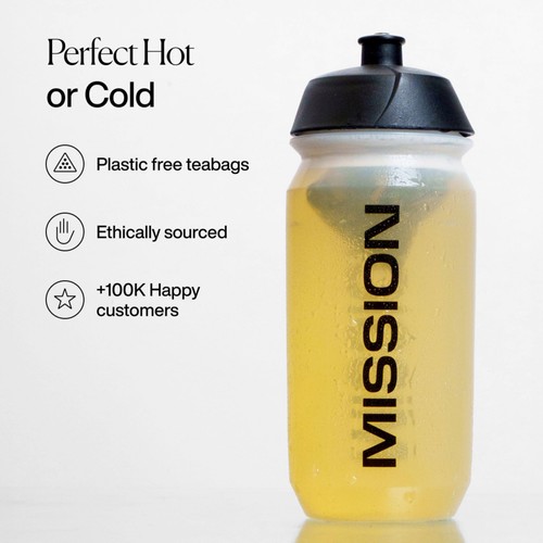 MISSION Focus Yerba Mate Tea Bags with Peppermint + Liquorice